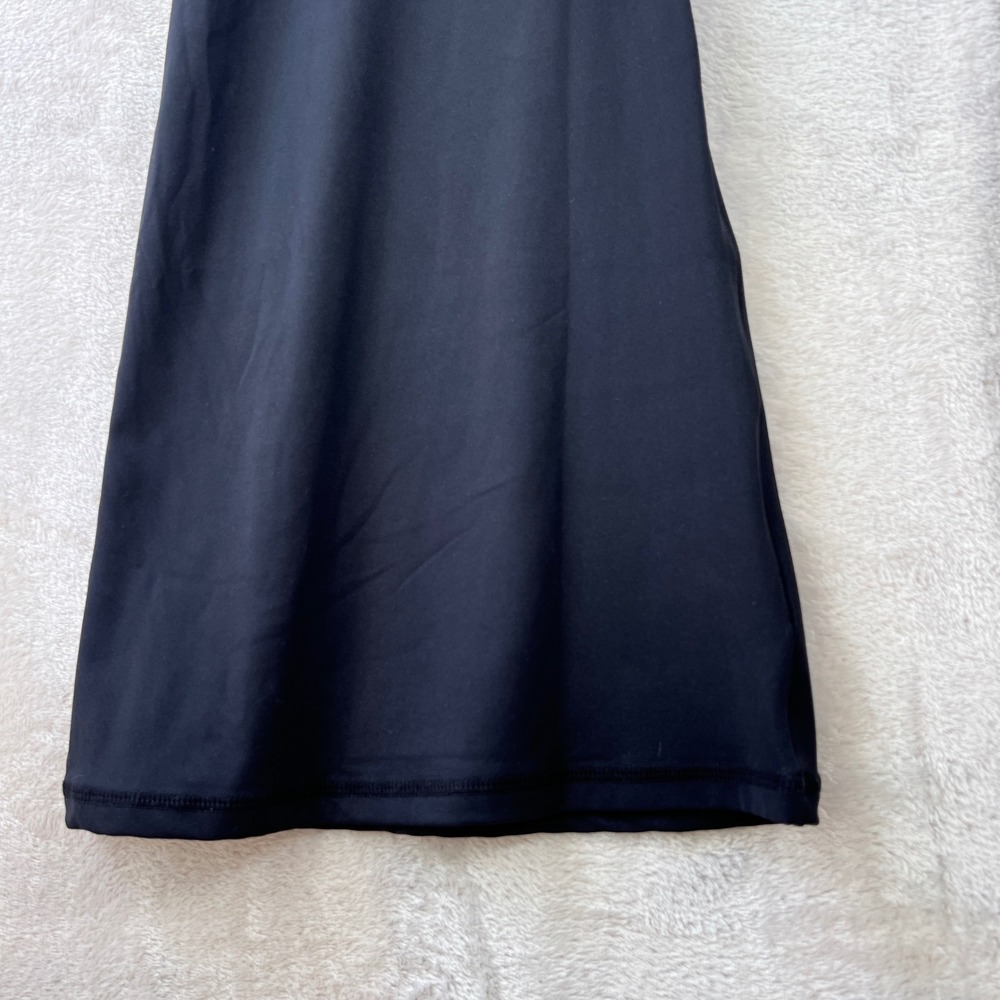 Sunzel Black Crossover Flare Yoga Pants High Waisted Bell Bottom Leggings Large - Picture 3 of 8
